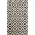 SCN01 Scandinavia Nordic Croix Black/White  2'6" x 8' Runner