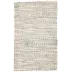 NAT26 Hand Woven Tobago Almand White/Black  10' x 14' Rug