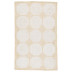 NAT43 Hand Woven Tobago Fiorita Light Beige/White  10' x 14' Rug