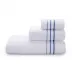 Bora Bora White/Blue 12" x 16" Face Towel