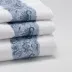 Ca' d'Oro White/Blue Lace 16" x 24" Guest Towel