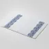 Ca' d'Oro White/Blue Lace 20" x 28" Bath Mat