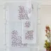 Ikebana White/Pink 16" x 24" Guest Towel