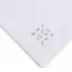 Bali 19" Square Napkin - White Linen/Silver Embroidery