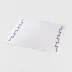 Piton 16" x 20" Rect Placemat - White Linen/Blue Embroidery