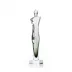 Glass Silhouette Sculpture Small