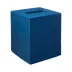 Lacquer Navy Tissue Box