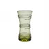 Ella Green Corset Vase 6"