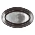 Pewter Stoneware 15" Oval Platter