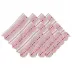Villa Stripe Napkin Set of 4 - Red