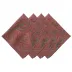 Paisley Red Napkin Set of 4