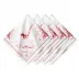 Country Estate Winter Frolic Napkin Set of 4 - Ruby