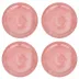 Berry & Thread Melamine Coral Dinner Plate Set of 4