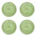 Berry & Thread Melamine Seagrass Dessert/Salad Plate Set of 4