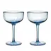 Puro Chambray Cocktail Coupe Set of 2