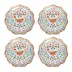 Sofia Multi Side/Cocktail Plate Set of 4