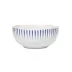 Sitio Stripe Cereal/Ice Cream Bowl Delft Blue