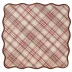 Harvest Tartan 52" Square Tablecloth