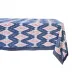 Ikat Blue/Pink Tablecloth 60" x 120"