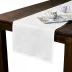 Berry Scallop White Table Runner 18" x 90"