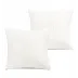 Waffle Weave Pillow with Insert White 16" x 28"