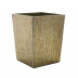 Angkor Brown/Gold Waste Basket