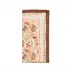 Mira Brown & Coral Napkin Set of 4