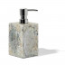 Mother of Pearl Natural Soap Dispenser 2.8" x 2.8" x 7.5"