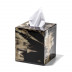 Horn Veneer Tissue Box 5.9" x 5.9" x 6.0"