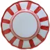 Rimini Red Salad Dessert Plate