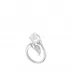 Muguet Ring Clear Crystal, Silver 49 (US 4.75) (Special Order)