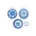 Mediterraneo Three Mini Handled Bowls