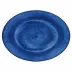 Campania Blue Melamine 16" Oval Platter