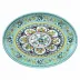 Madrid Turquoise Melamine 16" Oval Platter