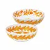 Sicily Orange Melamine Small Serving/Cereal 7.5"