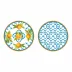 Valencia Round Paper Charger Placemat 15" (Pack Of 20)