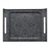 Armoiries Black Tray 23" x 17"