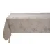 Voliere Beige Tablecloth 69" x 126"