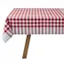 Bistrot Francais Red Tablecloth 59" x 102"