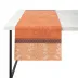 Escapade Tropicale Orange Runner 15" x 106"