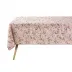 Campagne Pink Tablecloth 59" x 102" 50% Linen/50% Cotton