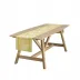 A L'Orangerie Yellow Runner 16" x 126"