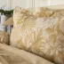 Bois Dormant Beige Quilted Pillowcase 16" X 31"