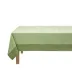 Promenade Impériale Enduit Green Coated Tablecloth 69" x 126"