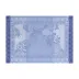 Promenade Impériale Enduit Blue Coated Placemat 20" x 14"