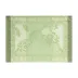 Promenade Impériale Enduit Green Coated Placemat 20" x 14"