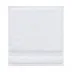 Caresse White Washcloth 12" x 12"