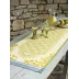 Jardin D'Orient Yellow Runner 20" x 59"