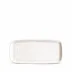 Alchimie White Rectangular Platter Medium 17.5 x 8"