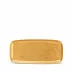 Alchimie Gold Rectangular Platter Medium 17.5 x 8"